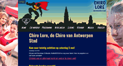 Desktop Screenshot of chirolore.be